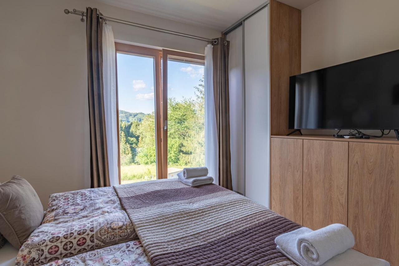 Apartman Jesienka, Hillside ドルニー・クビーン エクステリア 写真